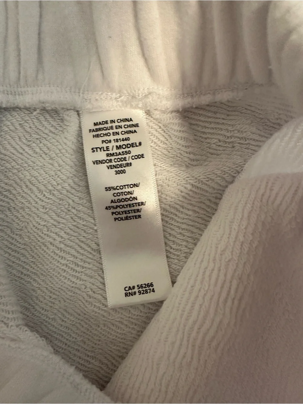 Splendid White Scalloped Edge Lounge Shorts - Picture 3 of 3